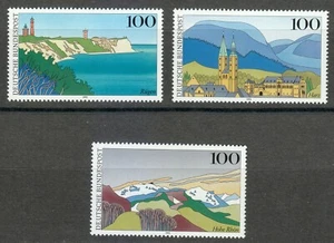 Deutschland 1993 postfrisch Mi 1684-1686 Landschaftliche Regionen in Deutschland .Berge, Tourismus ** - Bild 1 von 2
