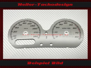 Tachoscheibe für Harley Davidson Street Glide FLHX 2022 120 Mph zu 190 Kmh - Picture 1 of 3