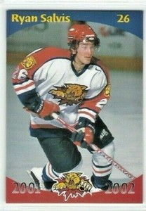 2001-02 Moncton Wildcats (QMJHL) Ryan Salvis