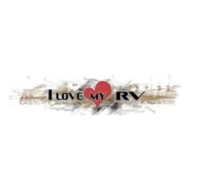 "I Love My RV" Decal for RV / Camper / Trailer / Motorhome / 5th Wheel - Picture 1 of 1