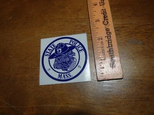 MASSACHUSETTS STATE POLICE BULL DOG DECAL STICKER MASSACHUSETTS STATE HIGHWAY PA - Picture 1 of 2
