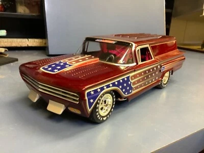 Bad News II 2 TOM DANIEL JOHNNY LIGHTNING 1:18 red Panel WIRED / PLUMBED loose  - Image 1 of 4