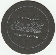 BEERMAT - COCA COLA - TRY TE NEW SIGNATURE MIXERS (JACK DANIELS)