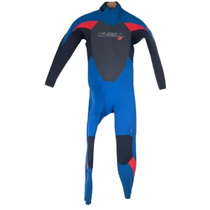 O'Neill Youth Epic 5/4mm Wetsuit Size 10 Black Blue Rear Zip Winter Children's - Picture 1 of 24
