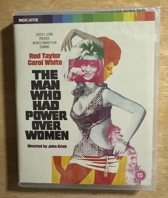 THE MAN WHO HAD POWER OVER WOMEN BLU-RAY LIMITED EDITION ROD TAYLOR  CAROL WHITE - Image 1 of 2