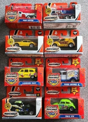 Vintage Matchbox 50 Years VW Porsche & More  - image 1 of 4
