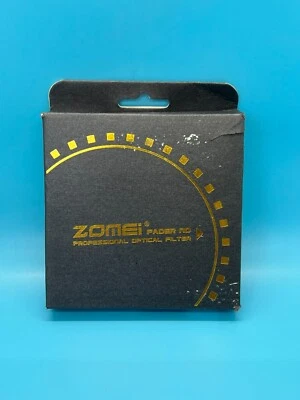 ZOMEI 62mm ND2-400 Slim Fader Adjustable Variable Neutral Density Filter - Image 1 of 3