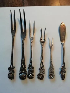 6-teiliges versilbertes Besteck - Bild 1 von 1