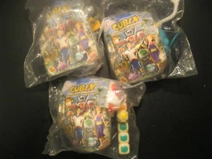 Cubix Robots For Everyone 3 Toy Lot #4, 5, 7 NIP Burger King 2001 - Picture 1 of 5