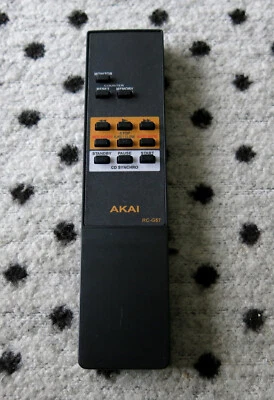 AKAI RC-G57 REPLACEMENT REMOTE CONTROL FOR AKAI DX-57 DX-59 TAPEDECKS - Image 1 of 4
