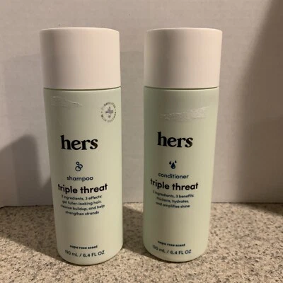 Hers Triple Threat Shampoo & Conditioner Napa Rose 6.4 Oz Each (a2) - Image 1 of 2