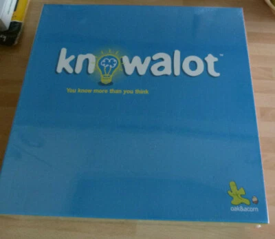 KNOWALOT Trivia General Knowledge Game Brand New sealed Ideal GIFT by oak&acorn  - Image 1 of 3