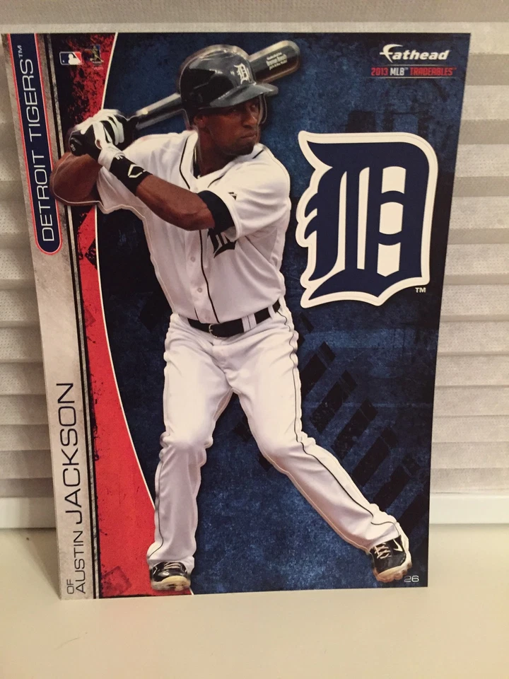 Austin Jackson Fathead Tradeable Detroit Tigers - Image 1 of 1