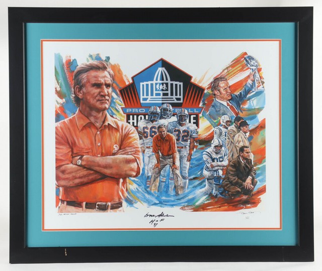  Legends Never Die 1972 Miami Dolphins Mosaic Framed Photo  Collage, 11x14-Inch Black : Sports & Outdoors