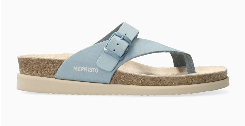 Mephisto Helen Sky Blue Nubuck Comfort Sandal Women's sizes 35-42 NEW!!! - Image 1 of 1