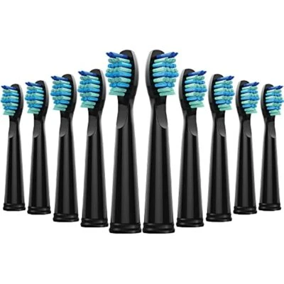 10x Elektrische Zahnbürstenköpfe für SEAGO SG507/SG551/SG910/SG958/SG575/SG508
