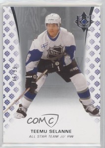 2020-21 Upper Deck Ultimate Collection Legend /99 Teemu Selanne #96 HOF