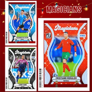 2024-25 DONRUSS MAGICIANS COLLECTION - CR7, ODEGAARD, SANE, PELLISTRI, SAKA - Picture 1 of 9