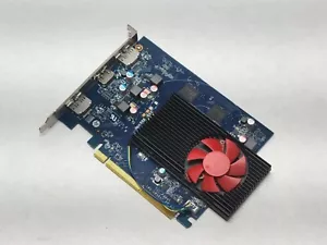 HP AMD Radeon RX 550 4GB GDDR5 L11343-001 Graphics Card 2-DVI 1-HDMI Port - Picture 1 of 2