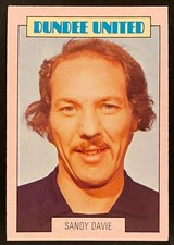 A&BC SCOTTISH FOOTBALL 1973 (PINK) - 077 SANDY DAVIE - DUNDEE UNITED