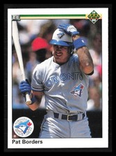 Pat Borders 1990 Upper Deck #113b  Toronto Blue Jays