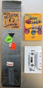 BOY GEORGE "Everything I Own" USA MAXI-SINGLE CASSETTE LONG BOX SET Culture Club - Picture 1 of 5