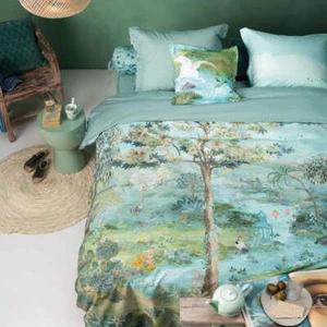 PIP Studio Pip Paradise Green Quilt Cover Set Queen - Picture 1 of 3