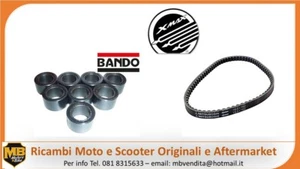 KIT CINGHIA ORIGINALE MITSUBOSHI + 8 RULLI YAMAHA XMAX 250 2005 - 2017 X-MAX - Imagen 1 de 1