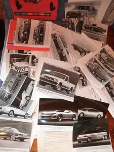 Vintage 1990 New York Auto Show Präsentation Werbung Pressemitteilung Foto Kit - Bild 1 von 12