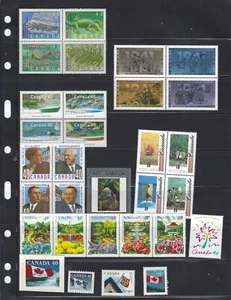Canada 1991 Complet Year MNH $62 - Picture 1 of 2