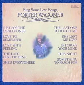 SEALED!! Porter Wagoner - Sing Some Love Songs - 1975 PROMO!! Vinyl LP Brand New - Picture 1 of 2