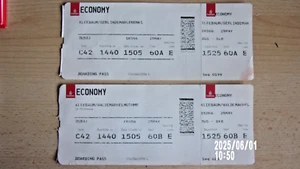 4 X Bordkarten EMIRATES - Bild 1 von 7