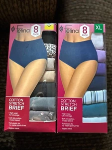 PACK DE 8 BRAGAS FININA MUJER ALGODÓN ELÁSTICO COLOR/TALLA VARIAR - Imagen 1 de 1