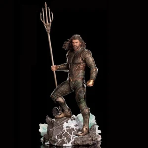 IRON STUDIOS Aquaman Arthur Curry Justice League 1/10 Scale Statue Figure Model - Picture 1 of 8