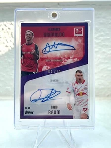 Topps Match Attax 24/25 Grimaldo / Raum Combo Autogramm / 10 Leverkusen CA-GR - Bild 1 von 2