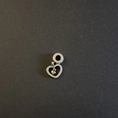 Pandora Charm Forever In My Heart 925 Silber - Bild 1 von 2