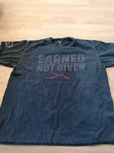 US T-SHIRT Gr. XL Earned Not Given - Bild 1 von 2