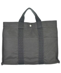 HERMES Tote Bags Gray MM 2200581243263 - Picture 1 of 13
