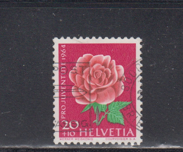 SWITZERLAND : 1964 - USED - SCOTT # B341    SEMI-POSTAL  FLOWERS - Image 1 of 1