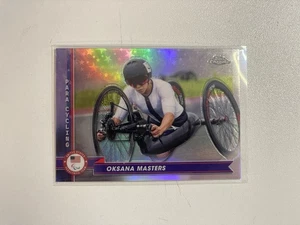 2024 Chrome U.S. Olympics & Paralympic #117 Oksana Masters Refractor - Bild 1 von 1