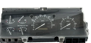 Ford obs 92-97 cluster Gas F150,F250 Bronco ZF5 W/Tach M/T F2TF-10848-AA - Picture 1 of 6