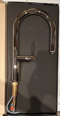 GRIFO DE COCINA GRAFF G-4853-PN OSCAR CON SPRAY DESPLEGABLE Foto 1 de 4