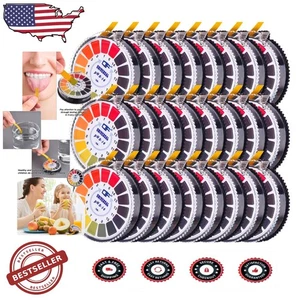 Wirtschaftliche pH-Streifen 24 Rollen, Vollsortiment 0-14, ideal für wissenschaftliche Projekte - Bild 1 von 9