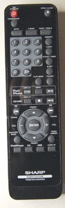 Sistema Audio SHARP | Telecomando | RRMCGA255AWSA | Testato Funzionante - Foto 1 di 3