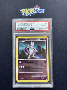 Pokemon TCG Mewtwo Legends Awakened 11/146 Reverse Holo Rare PSA 8 NM-MT. - Picture 1 of 3