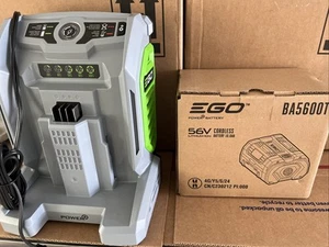 Ego BA5600T Power 56V G3 Li-Ion Battery With Ego Power Rapid Charger CH 7000 - Picture 1 of 1