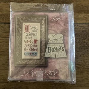 Lizzie Kate  “Giggle Boxers“ Cross Stitch Kit Brand New! - Picture 1 of 2