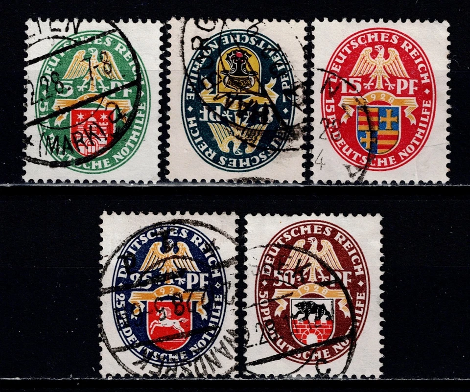 Germany   Sc# B23-B27   Used5   CV $151       gtc14 - Image 1 of 1