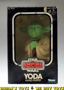 Vintage Kenner Star Wars burattino ESB Yoda in scatola C8 con scatola C3 - Foto 1 di 11
