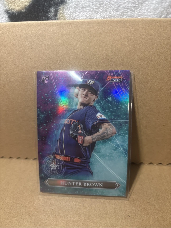 2023 Bowman's Best - Astral Projections Hunter Brown #AP-12 (RC) - Image 1 of 2